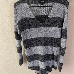 Never worn! Warm striped sweater!